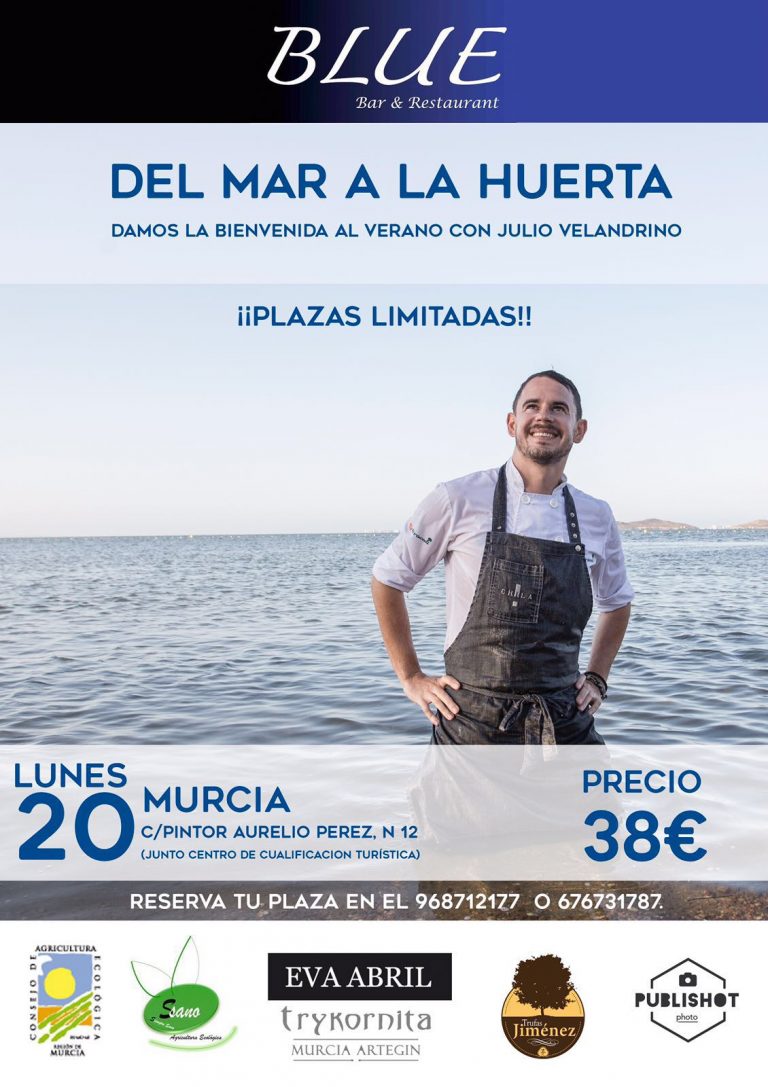 Cartel Cena Julio Velandrino - eldisparatedeJavi