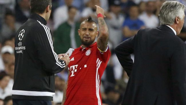 Arturo Vidal Real Madrid Bayer Munich - eldisparatedeJavi
