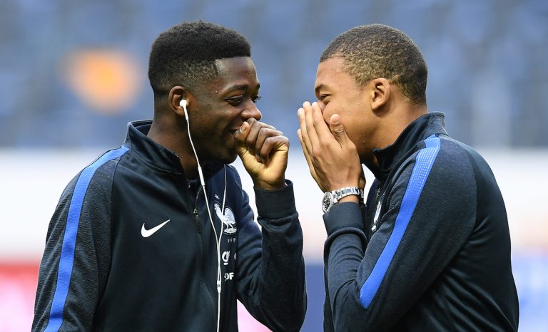 Dembélé Mbappé - eldisparatedeJavi